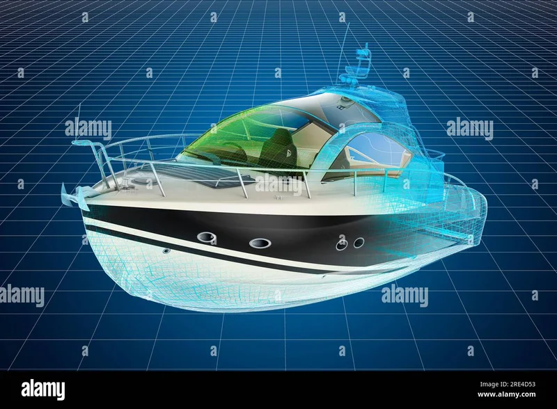 Projeto digital de um navio moderno