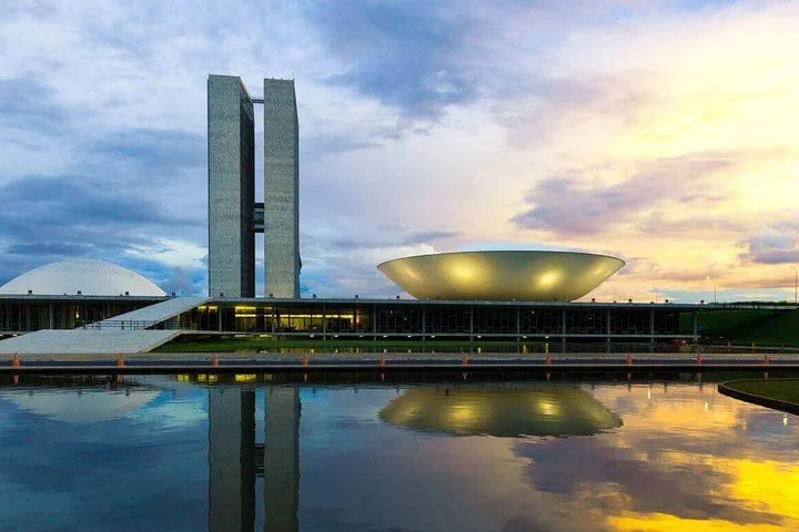 Ilustração sobre brasilia arquitetura explorando a essencia arquitetonica de brasilia a capital f