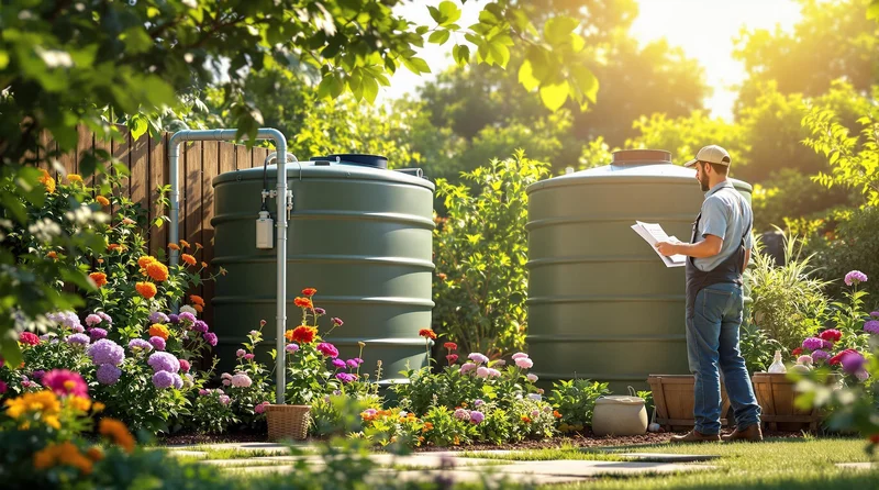 Manutenção preventiva em sistema de captação de água da chuva