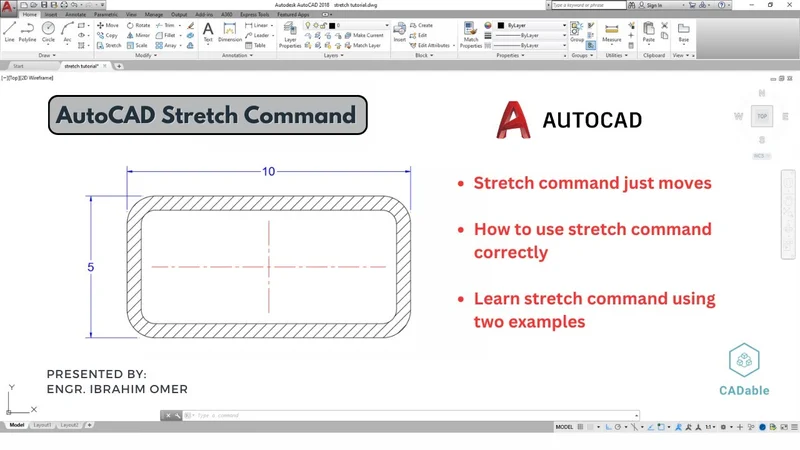 Comando Stretch Autocad Saiba Como Aplicar