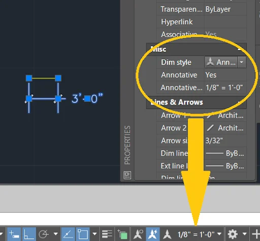 Detalhe de Como Colocar na Escala do AutoCAD?