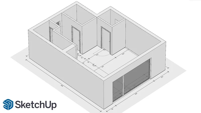 Imagem conceitual de Como Usar o SketchUp