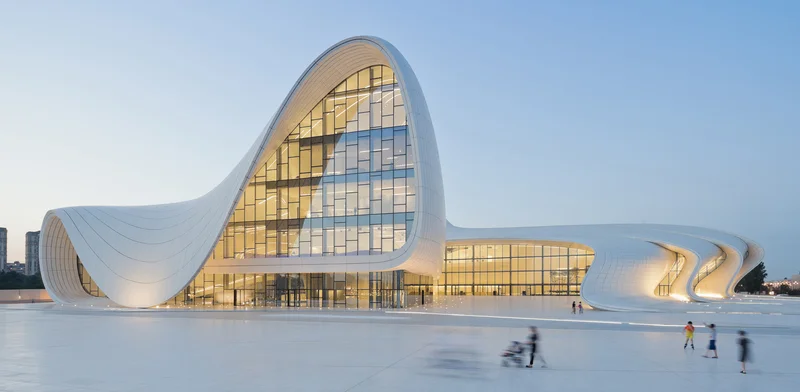 Diagrama conceitual mostrando a interconexão de parâmetros em um projeto arquitetônico