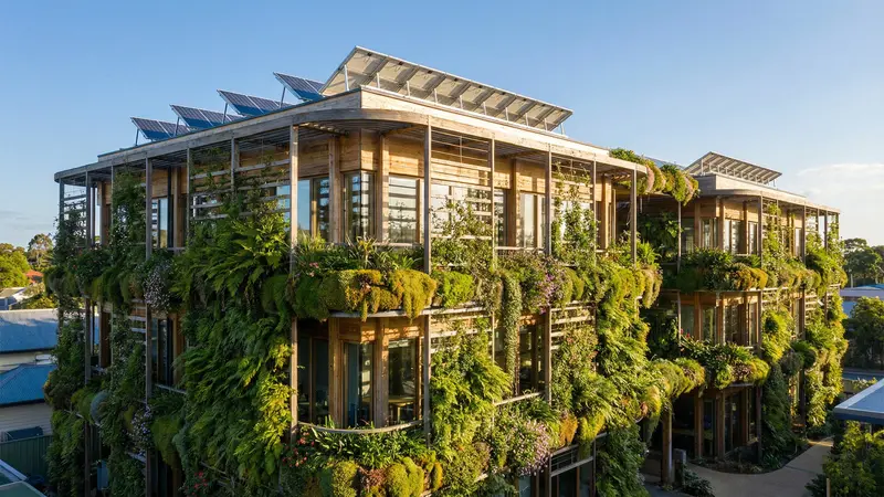 Casa residencial construída em sistema Wood Frame